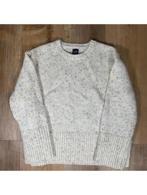 Gap Speckled Sweater – Cream (Woman's Medium)